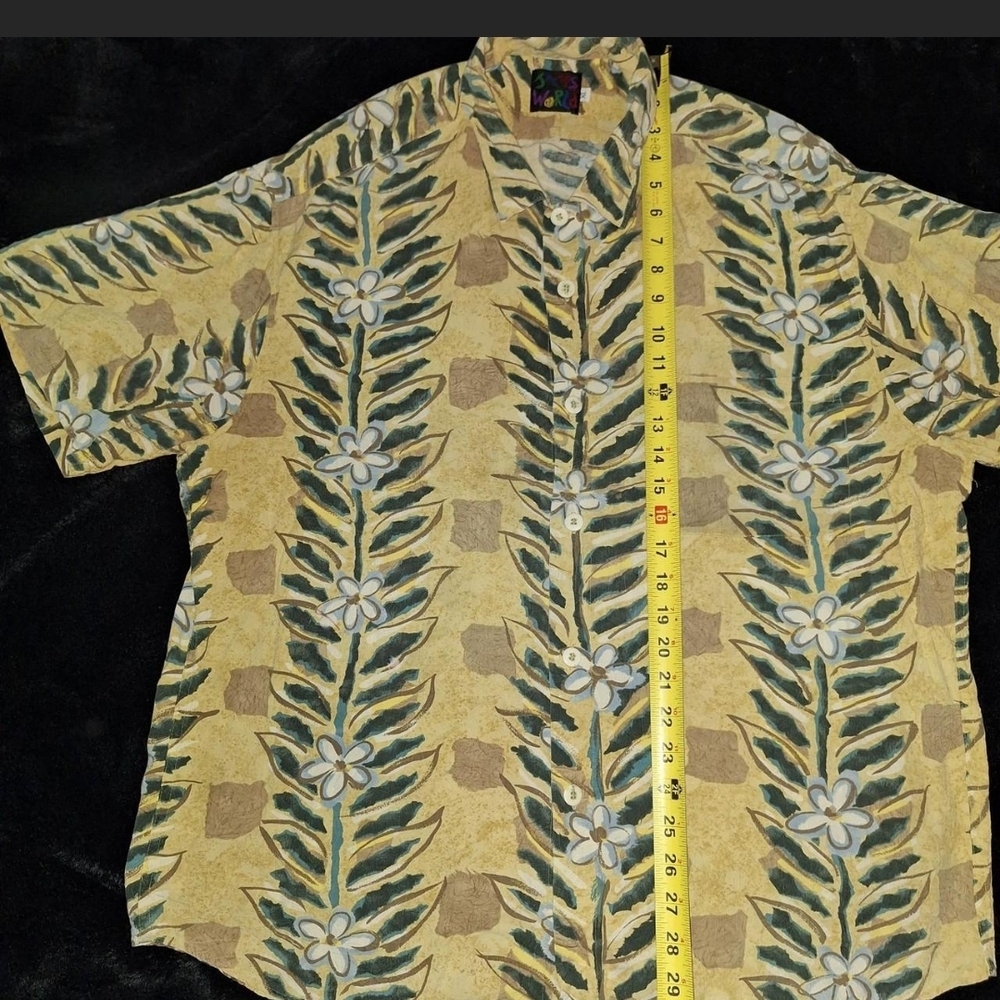 Vintage Jams World Floral Royon Hawaiian Shirt
-Size XL - Picture 7 of 7